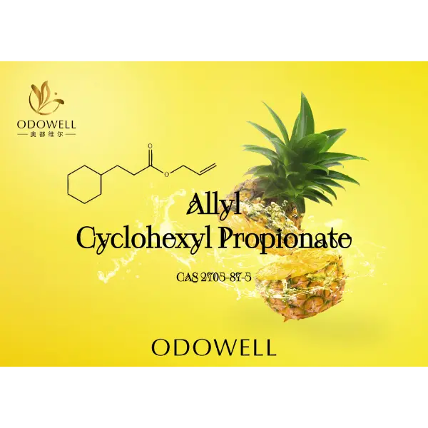 Propionato de alilo ciclohexilo: éster de piña de ODOWELL para fragancias frutales brillantes y duraderas