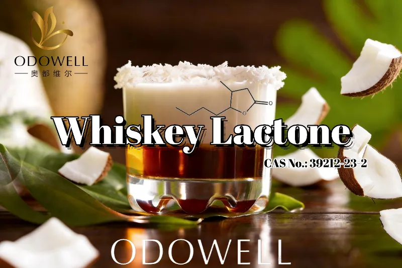 ​ODOWELL recomienda lactona de whisky para aplicaciones de sabor añejado en barril, coco y tostado