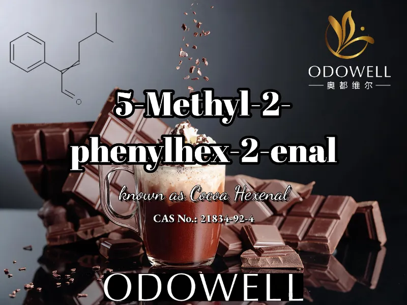 ​ODOWELL recomienda 5-metil-2-fenilhex-2-enal para aplicaciones de cacao, chocolate y moca